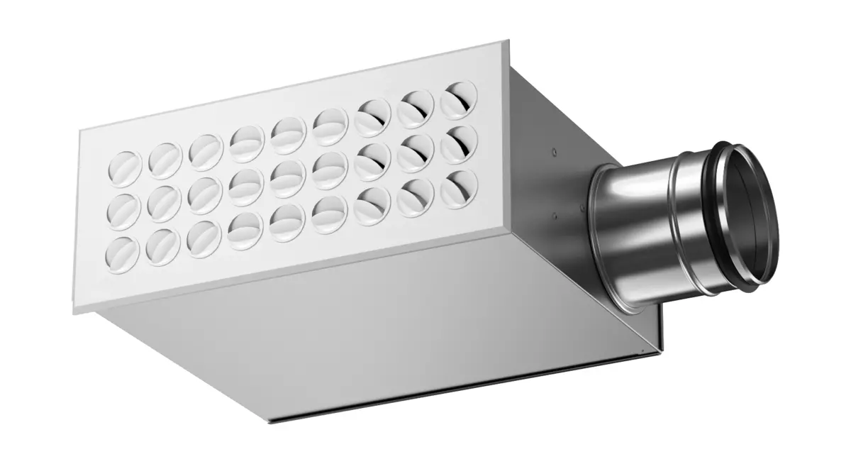 Product view with commissioning box - Connection on short side