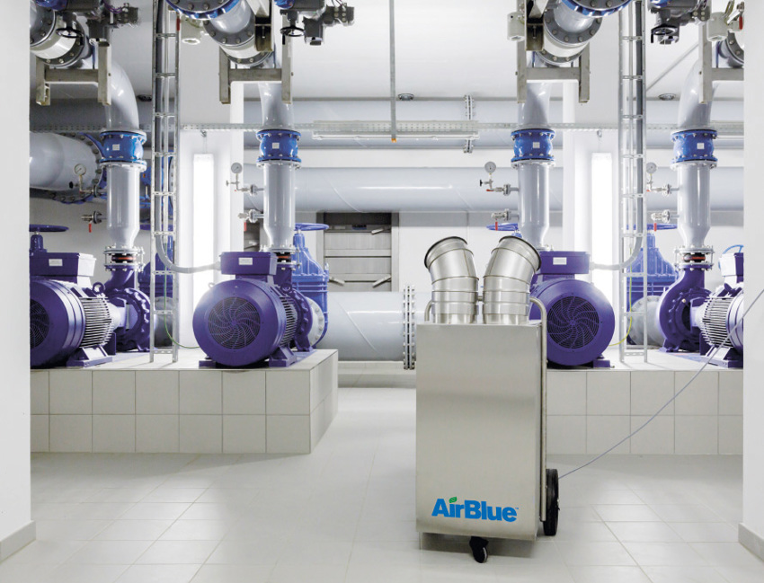 Industriell genutzte gebäude